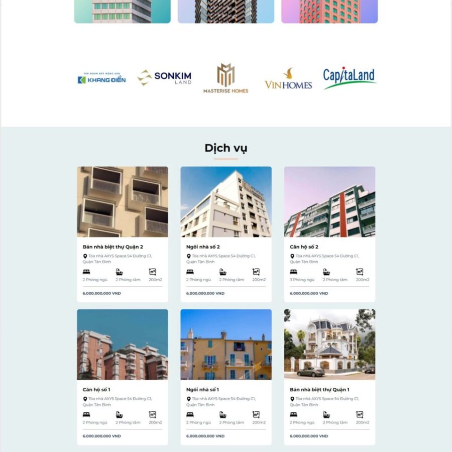 Bất động sản cho thuê