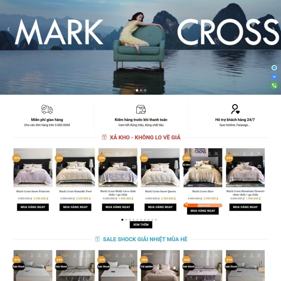 Theme WordPress Nội Thất Giường Ngủ