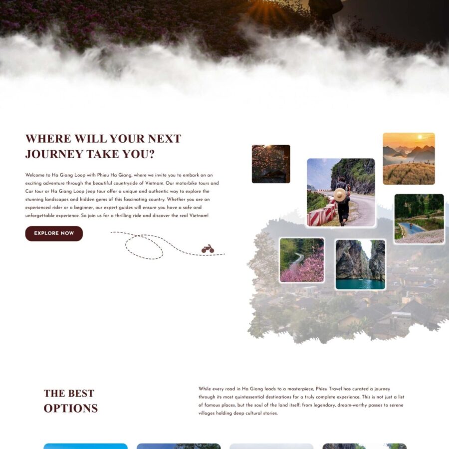 Theme WordPress Du Lịch Hà Giang