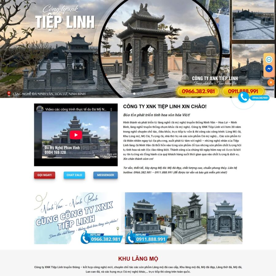 Theme WordPress đá mỹ nghệ 04
