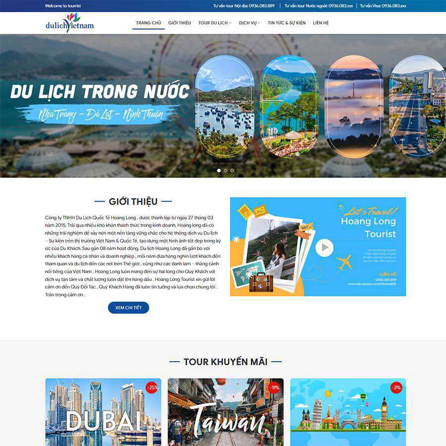 Theme WordPress du lịch 16