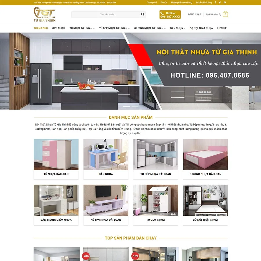Theme WordPress nội thất 29